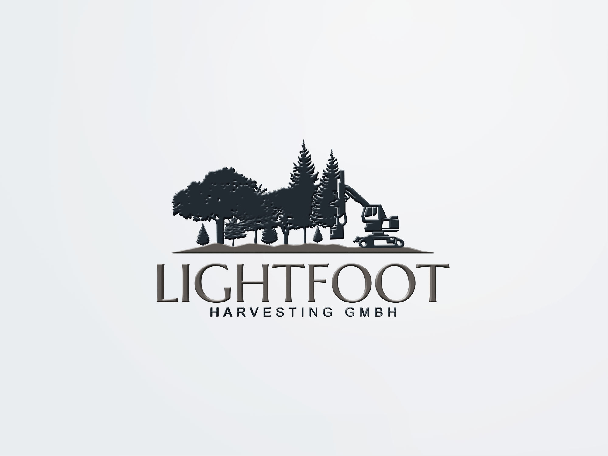 neues LOGO Lightfoot Harvesting GmbH 3d mockup